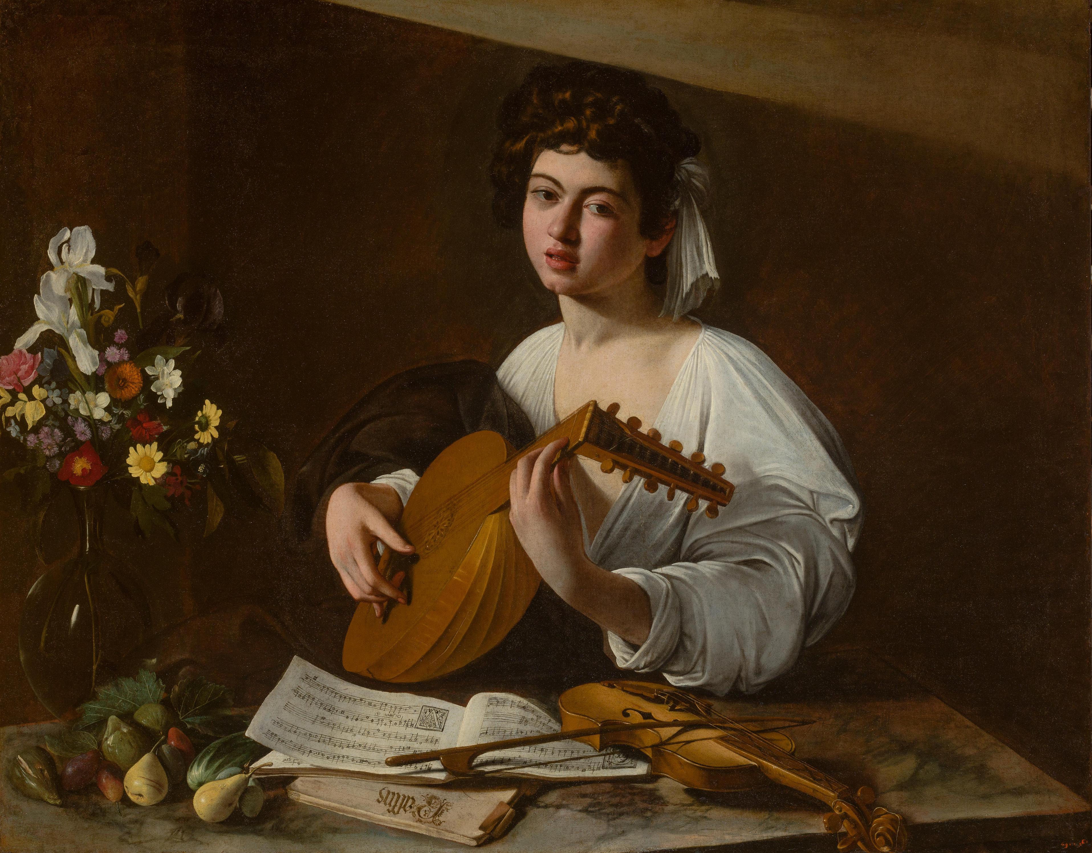 Le Joueur de Luth, Caravage