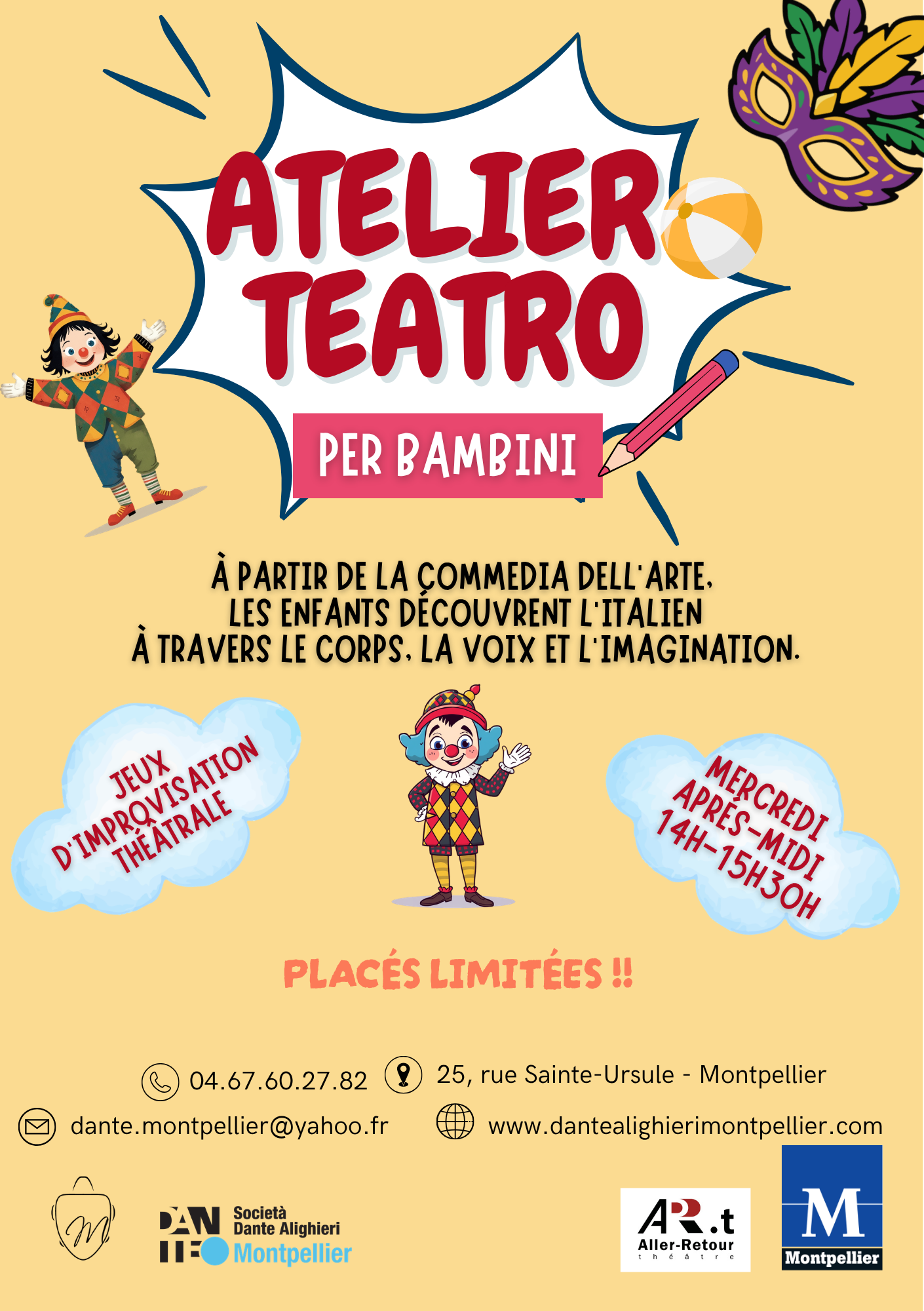 Atelier théâtre enfants