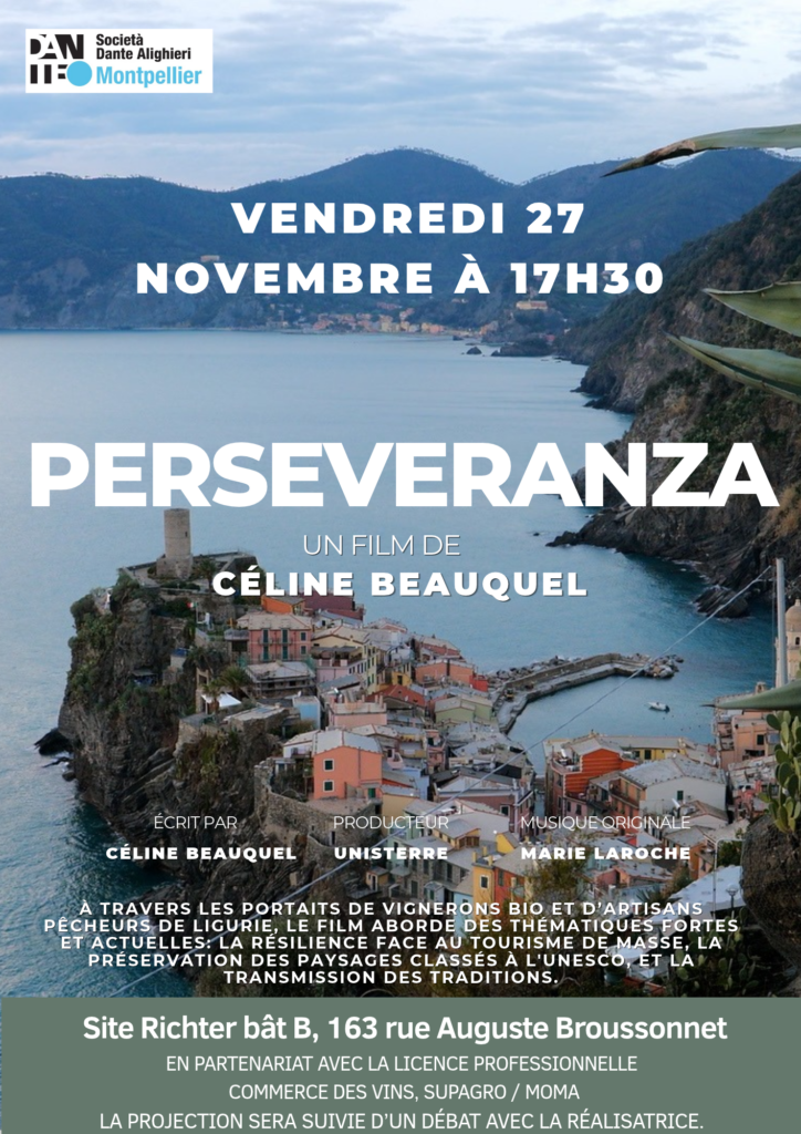 Projection: Perseveranza de Céline Beauquel