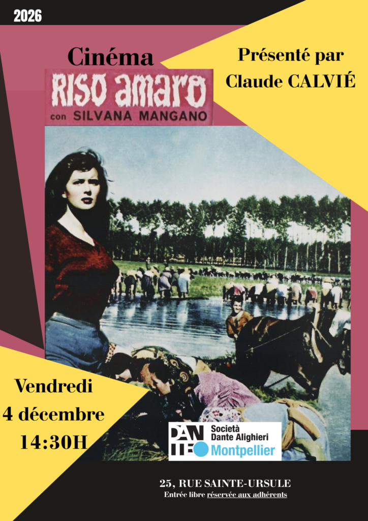 Cinéma : Riso Amaro – Giuseppe De Santis